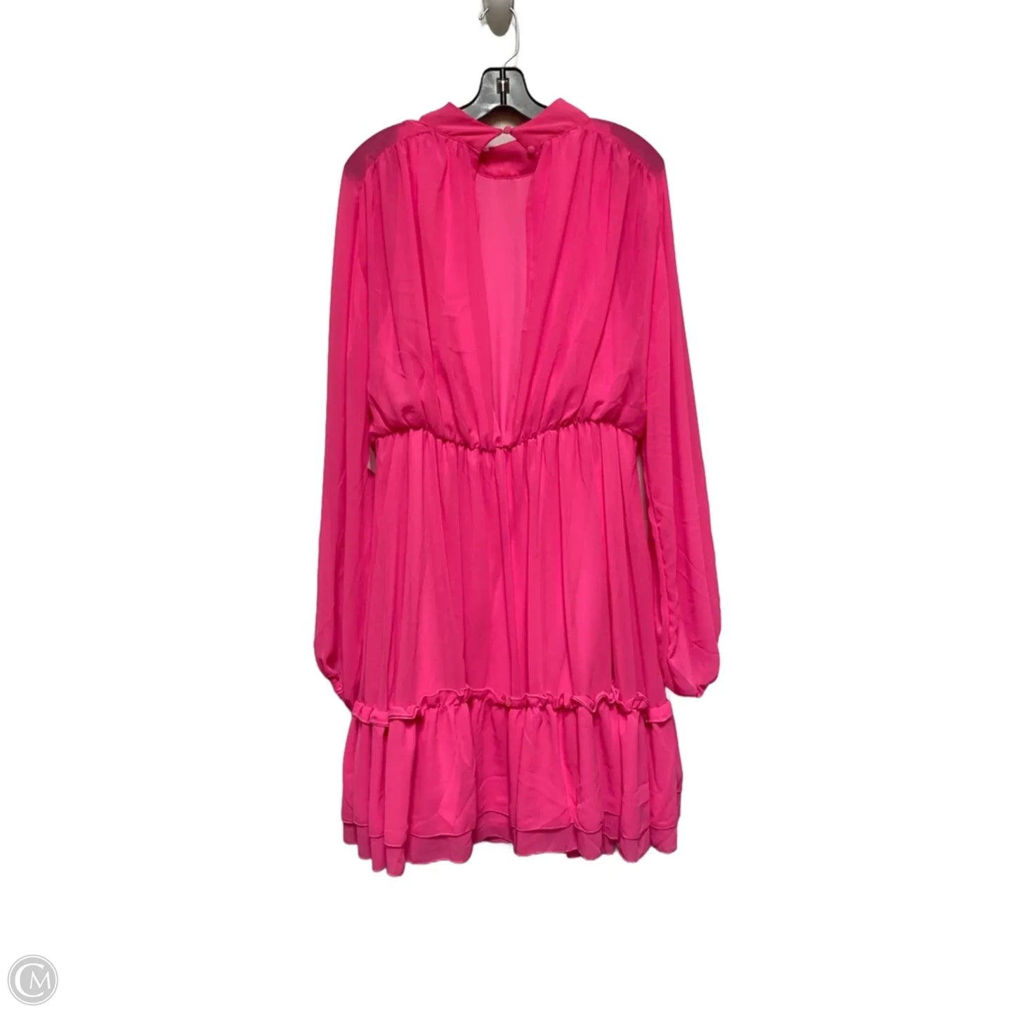 Dress Casual Midi By Fashion To Figure In Pink, Size: Xl