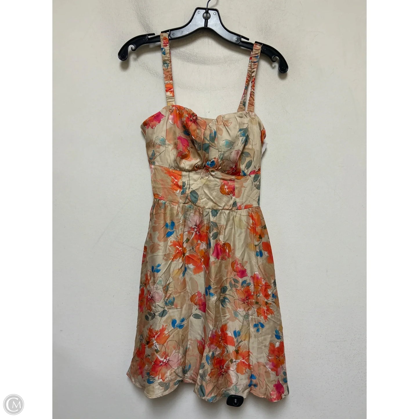 Dress Casual Short By Clothes Mentor In Floral Print, Size: S