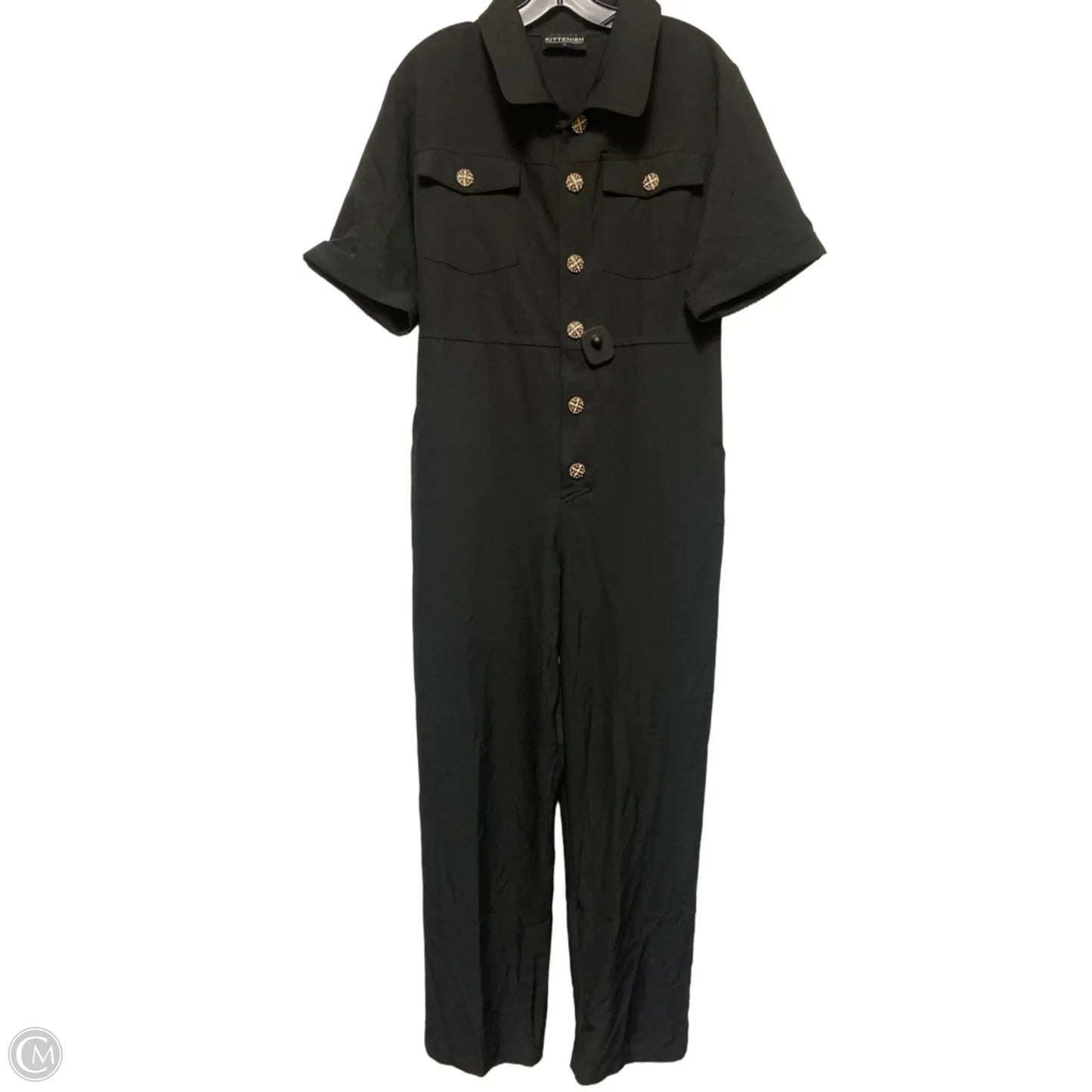 Jumpsuit By Kittenish In Black, Size: Xl