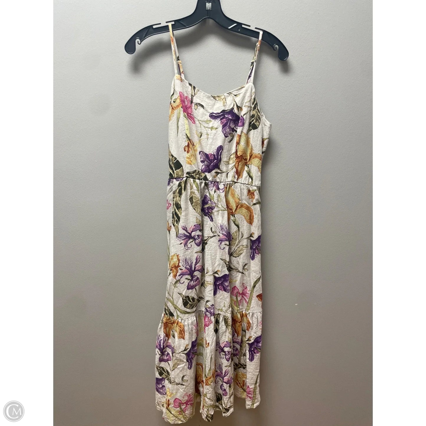 Dress Casual Midi By Joie In Floral Print, Size: S