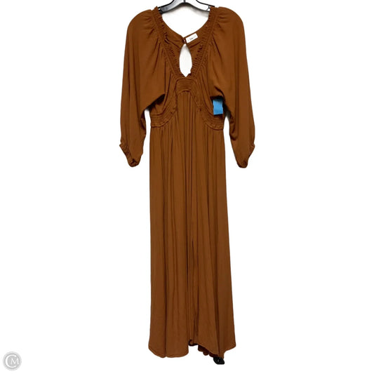 Dress Casual Maxi By In Loom In Orange, Size: M