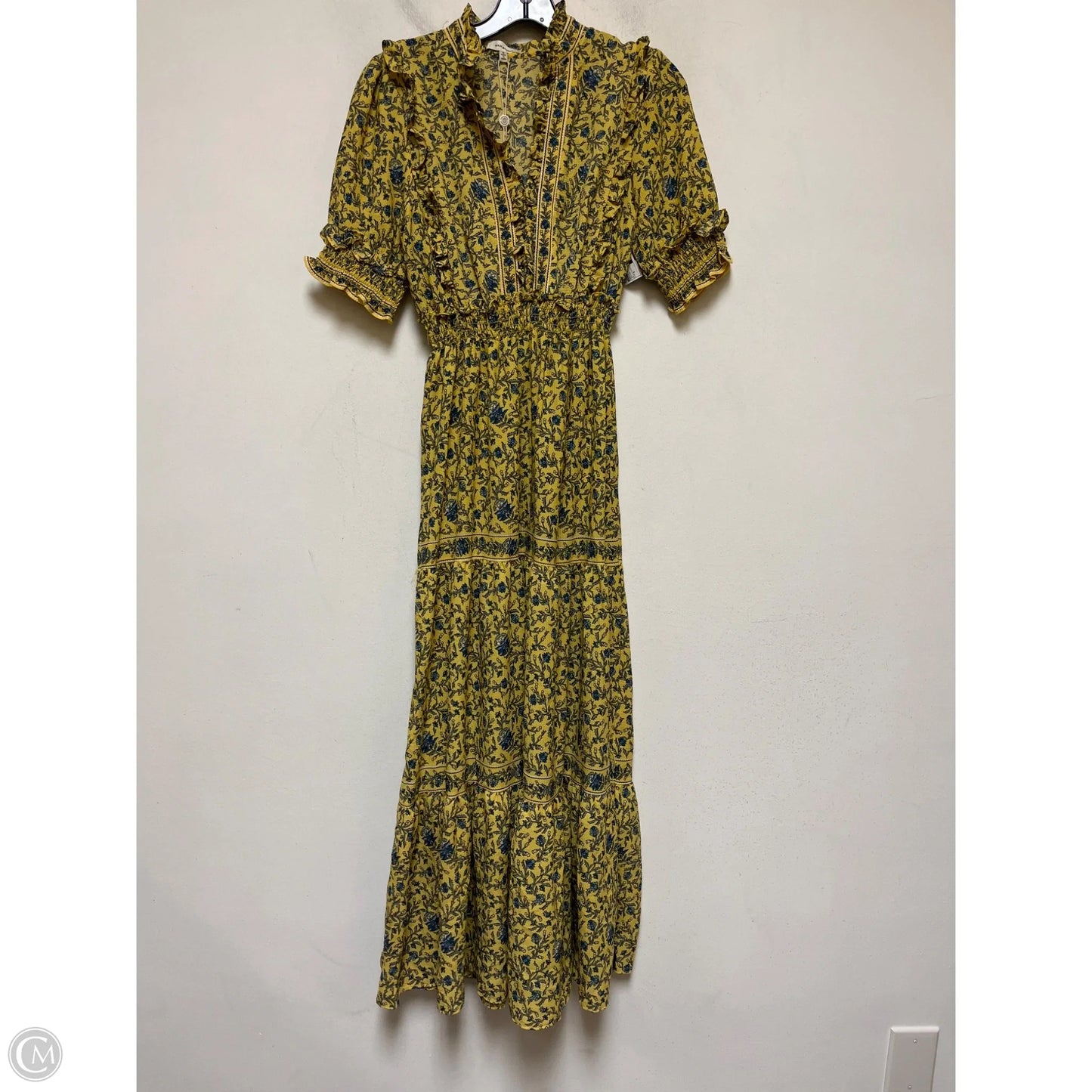 Dress Casual Maxi By Max Studio In Yellow, Size: S