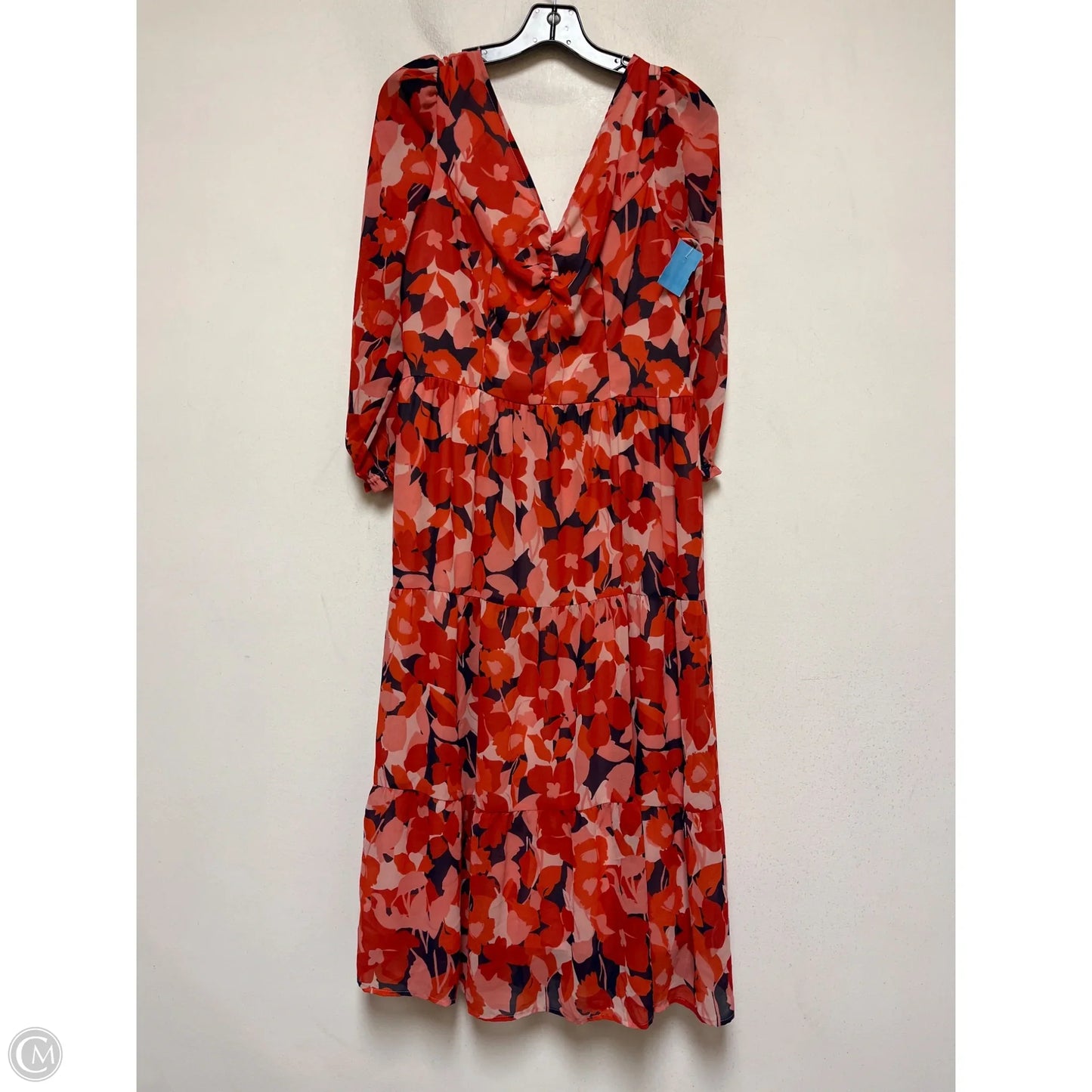 Dress Casual Midi By Sincerely Jules In Floral Print, Size: L