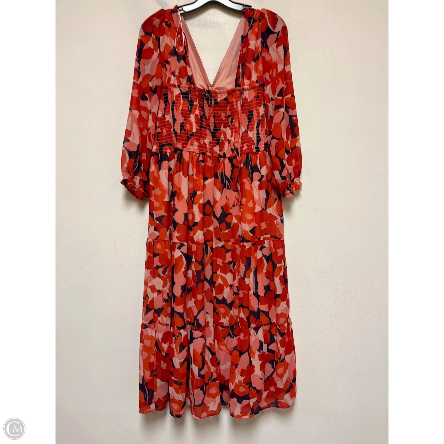 Dress Casual Midi By Sincerely Jules In Floral Print, Size: L