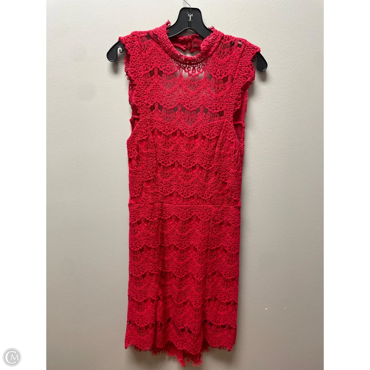 Dress Casual Midi By Free People In Red, Size: M