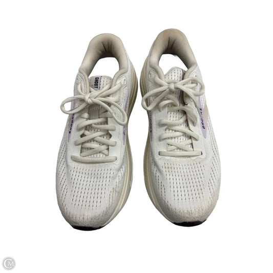 Shoes Athletic By Brooks In Cream, Size: 10