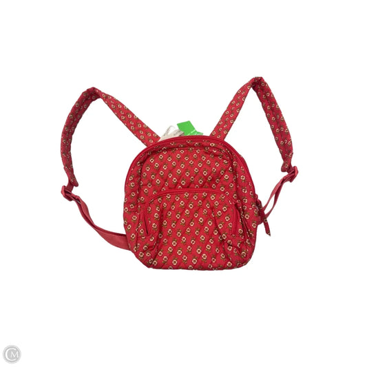 Backpack By Vera Bradley, Size: Small