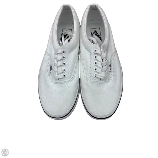 Shoes Sneakers By Vans In White, Size: 9