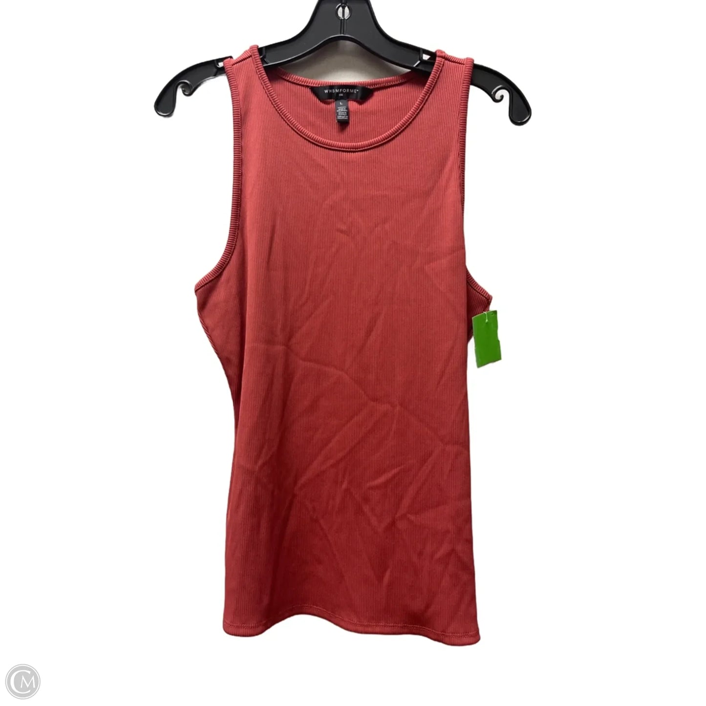 Tank Top By Clothes Mentor In Orange, Size: L