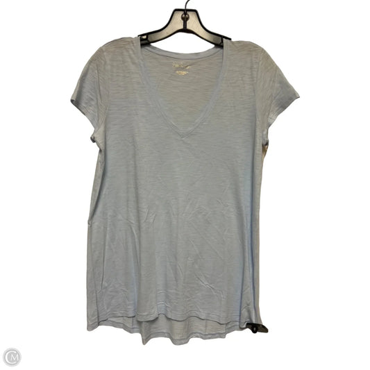 Top Short Sleeve Designer By Lilly Pulitzer In Blue, Size: M