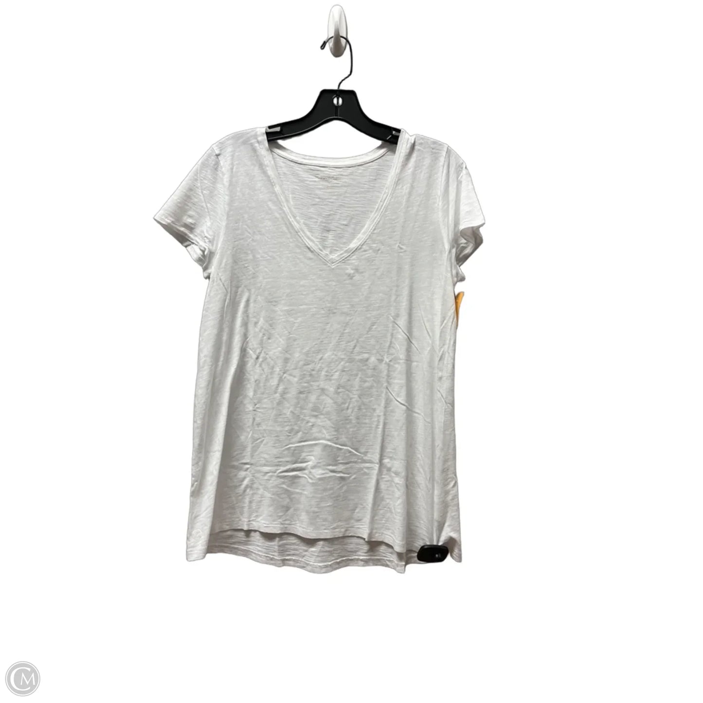 Top Short Sleeve Designer By Lilly Pulitzer In White, Size: S