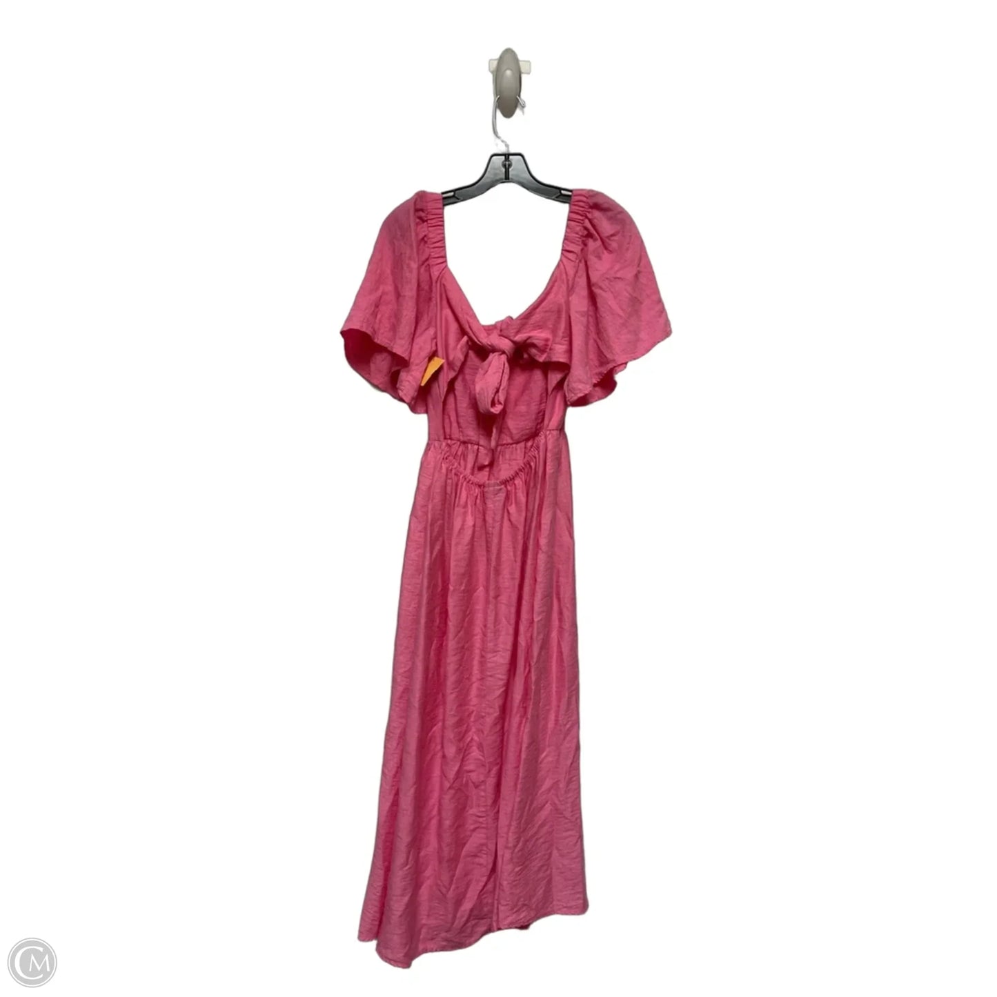 Dress Casual Maxi By A New Day In Pink, Size: Xs