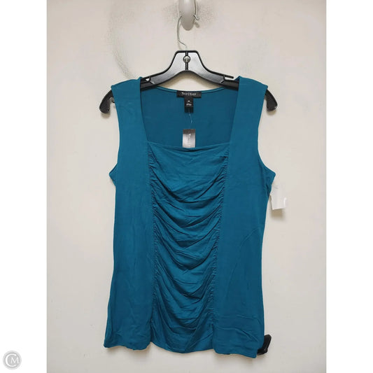 Top Sleeveless By White House Black Market In Teal, Size: M