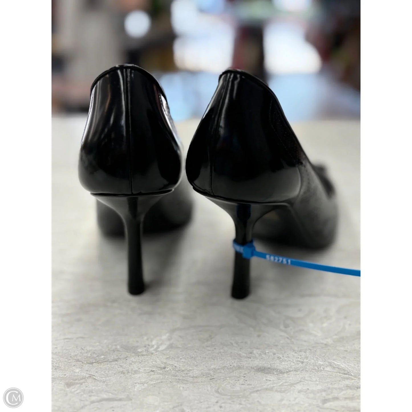 Shoes Luxury Designer By Burberry In Black, Size: 9