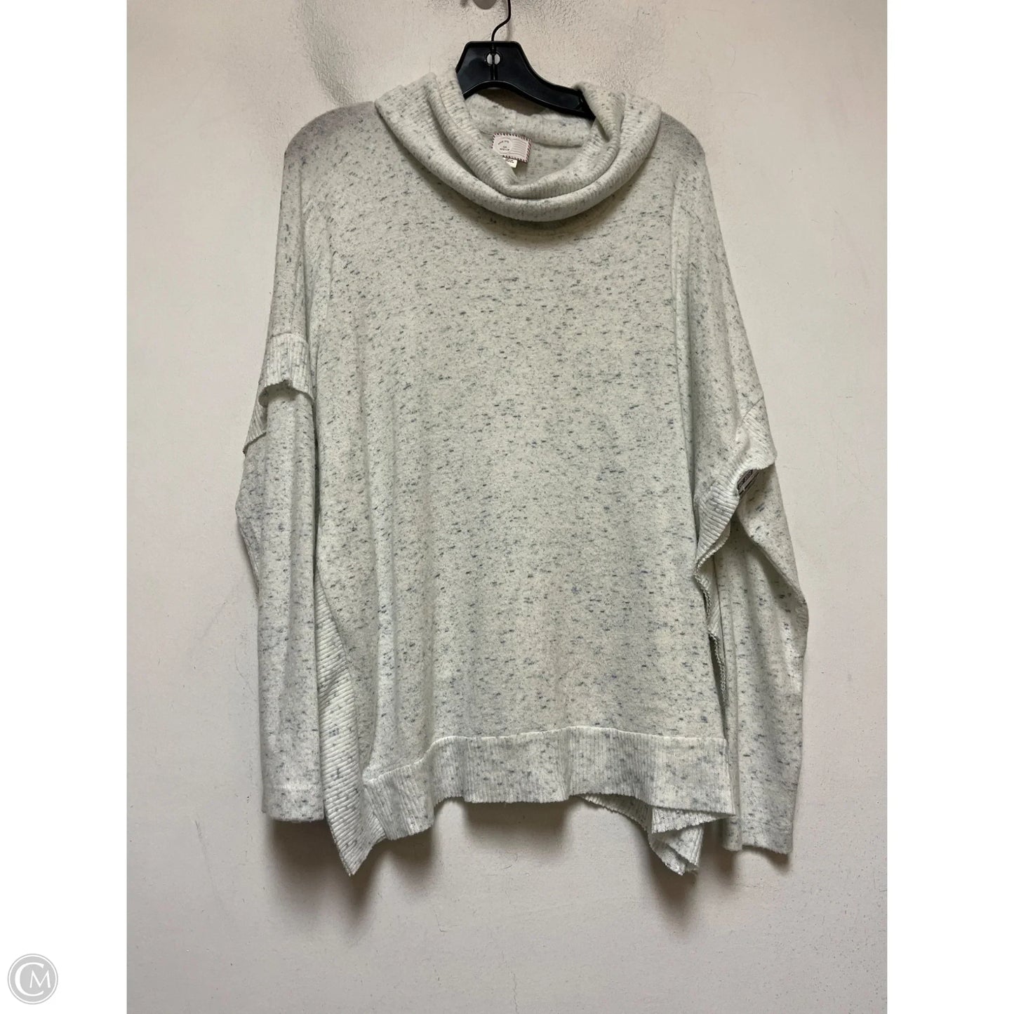 Sweater By Postmark In Blue & White, Size: M