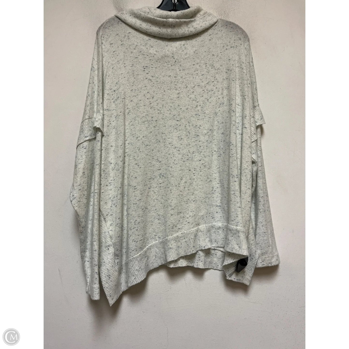 Sweater By Postmark In Blue & White, Size: M