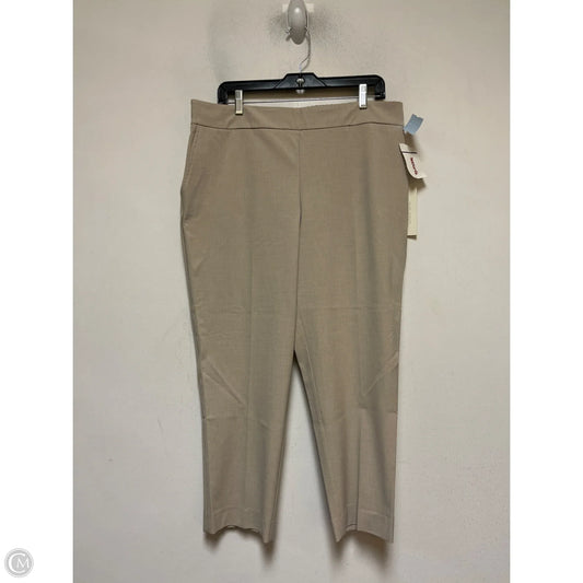 Pants Other By Rachel Zoe In Tan, Size: 14