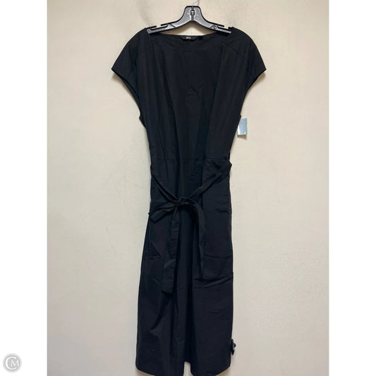 Dress Casual Midi By Uniqlo In Black, Size: L