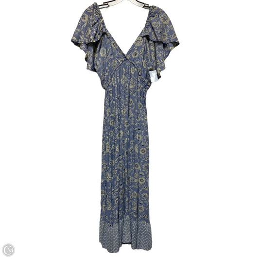 Dress Casual Midi By Angie In Floral Print, Size: L