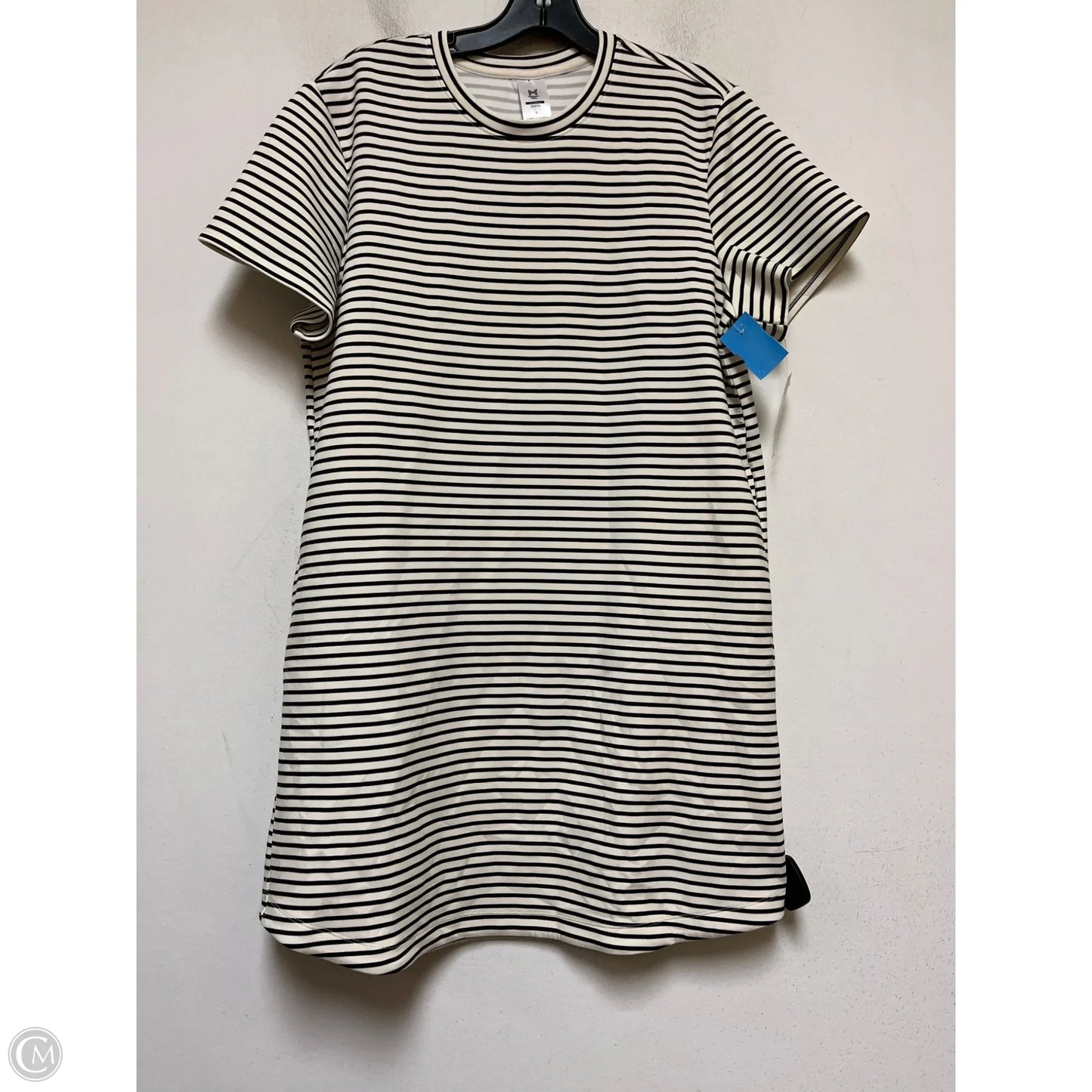 Dress Casual Short By Members Mark In Striped Pattern, Size: L