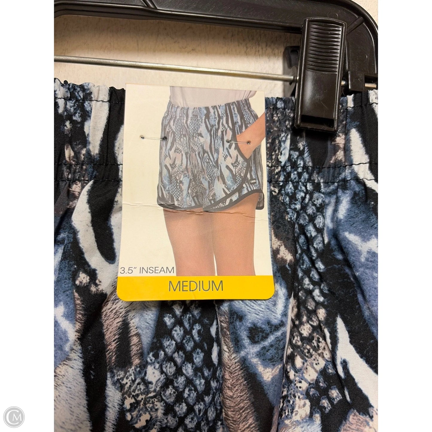 Athletic Shorts By Calvin Klein In Animal Print, Size: M
