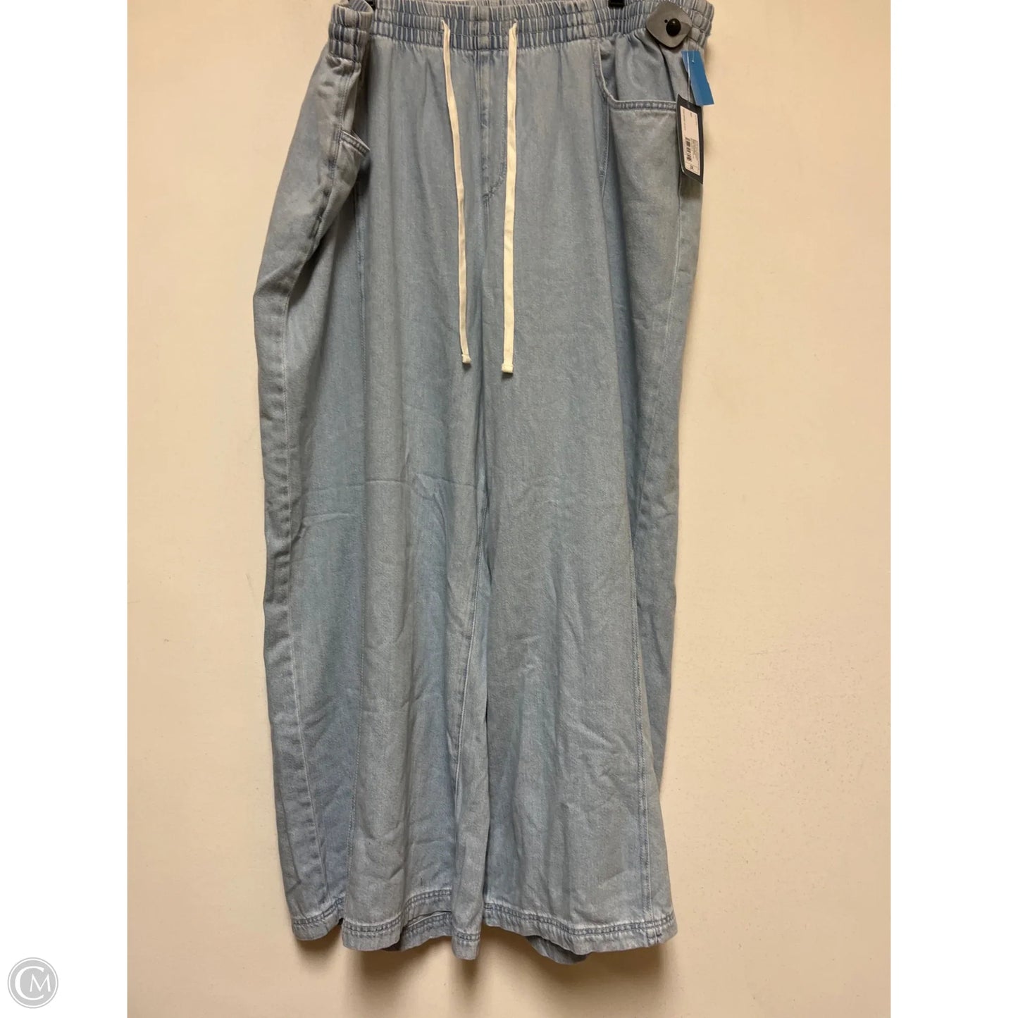 Pants Wide Leg By Universal Thread In Blue Denim, Size: 18