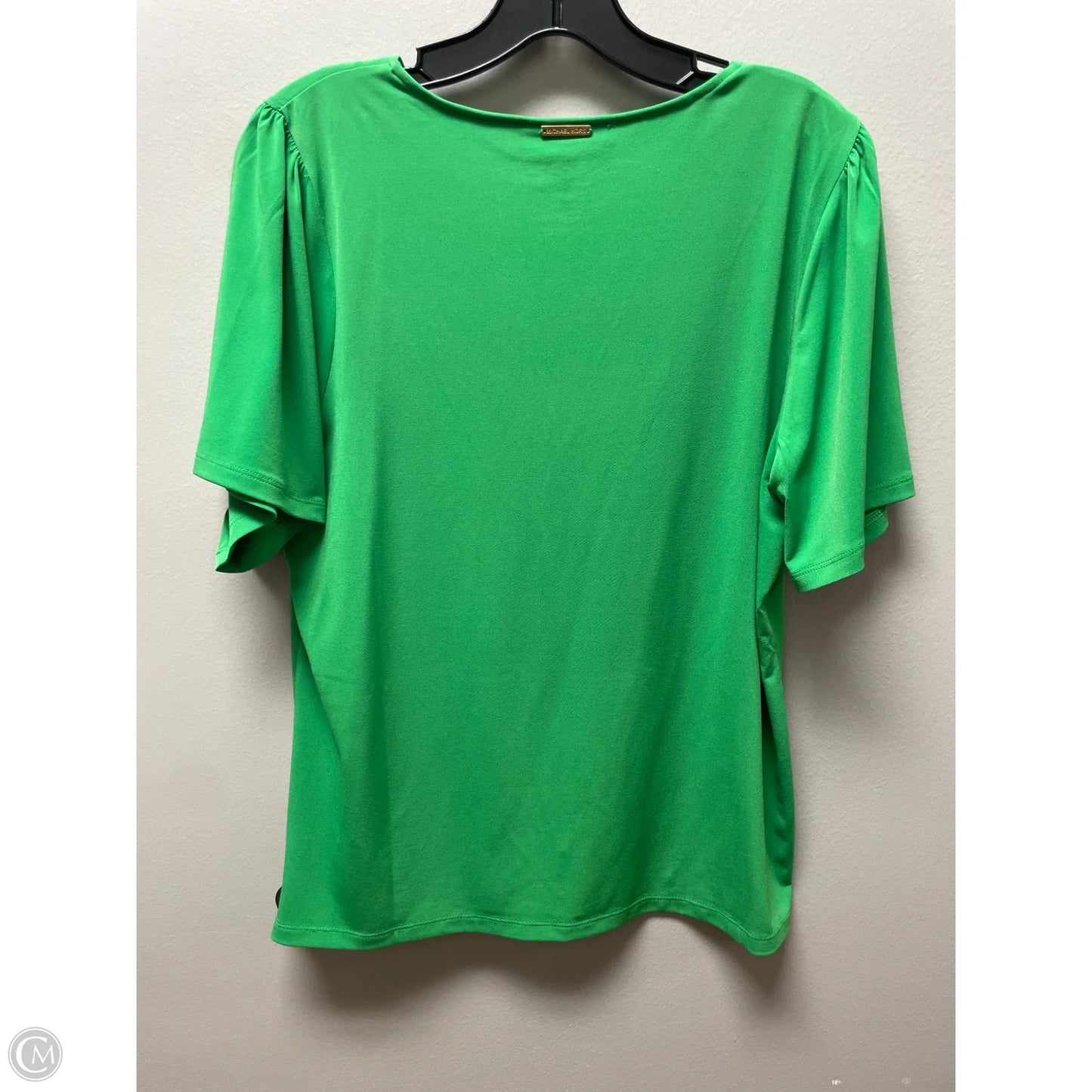 Top Short Sleeve By Michael By Michael Kors In Green, Size: L