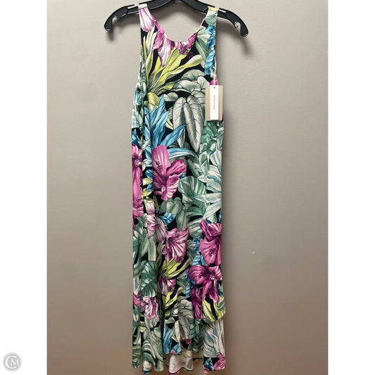 Dress Casual Maxi By Tommy Bahama In Tropical Print, Size: S