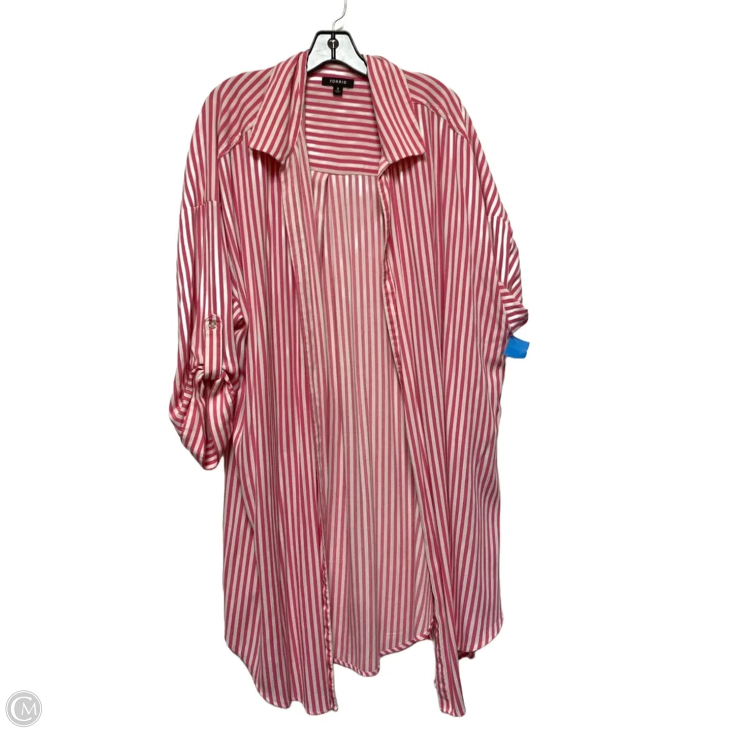 Dress Casual Short By Torrid In Striped Pattern, Size: 3x