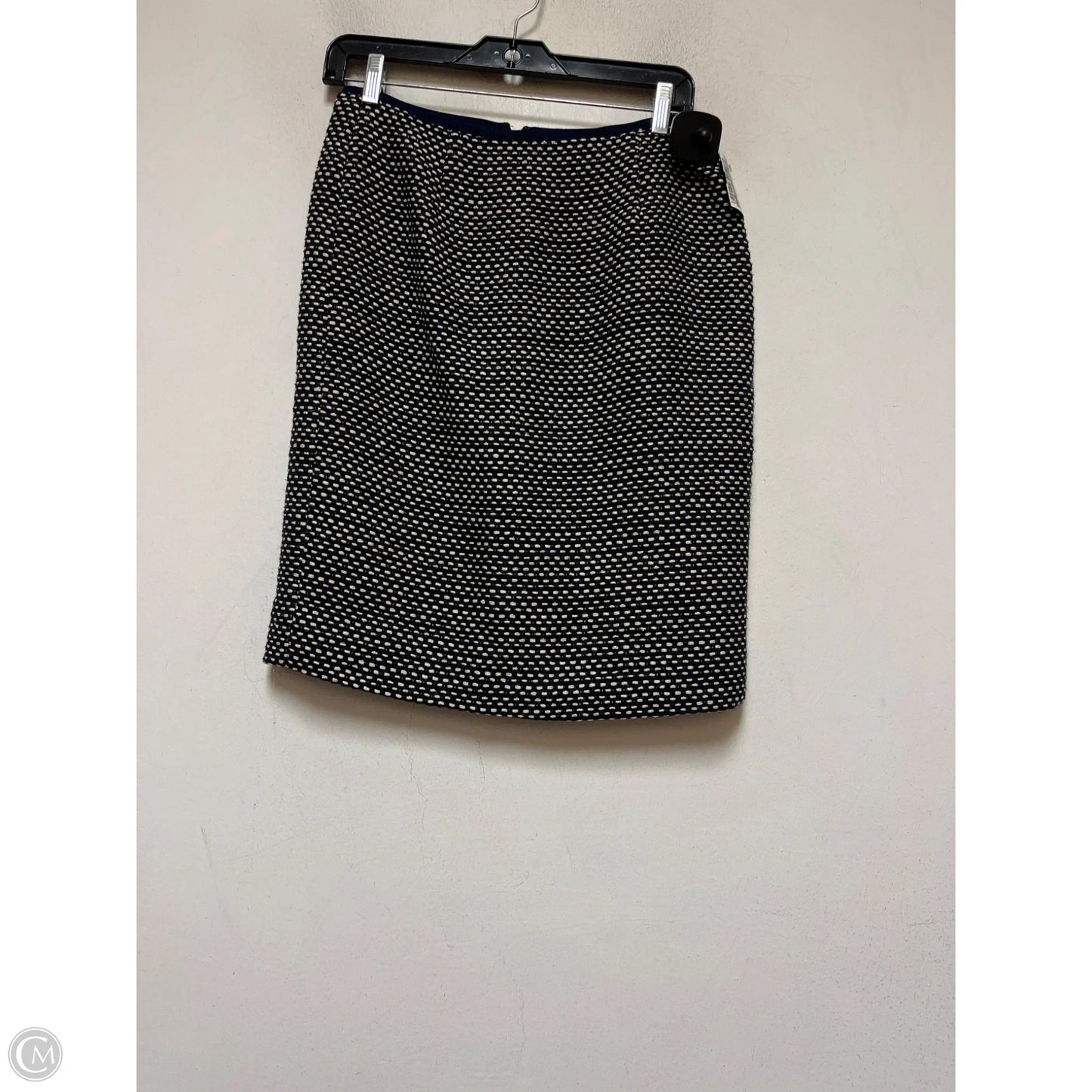 Skirt Designer By Tory Burch In Black & White, Size: 4