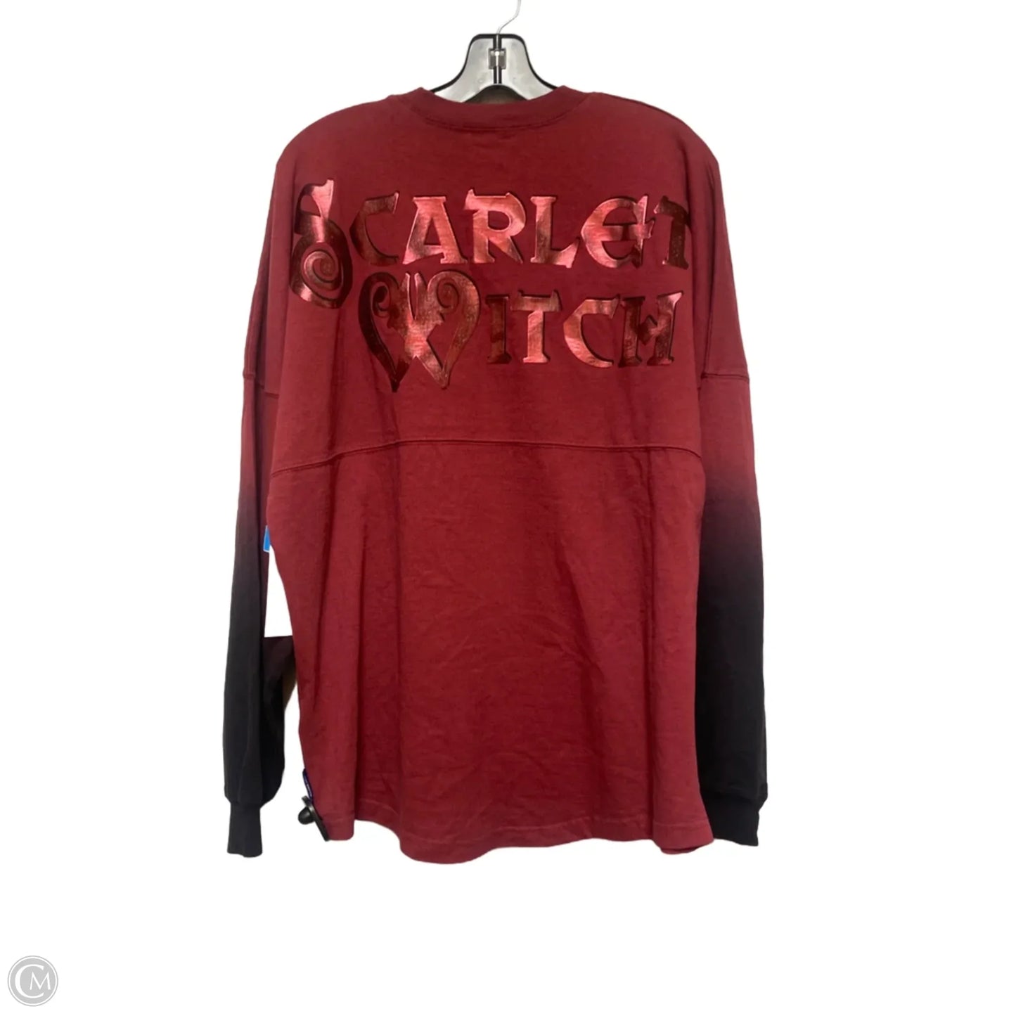 Top Long Sleeve By Disney Store In Red, Size: M