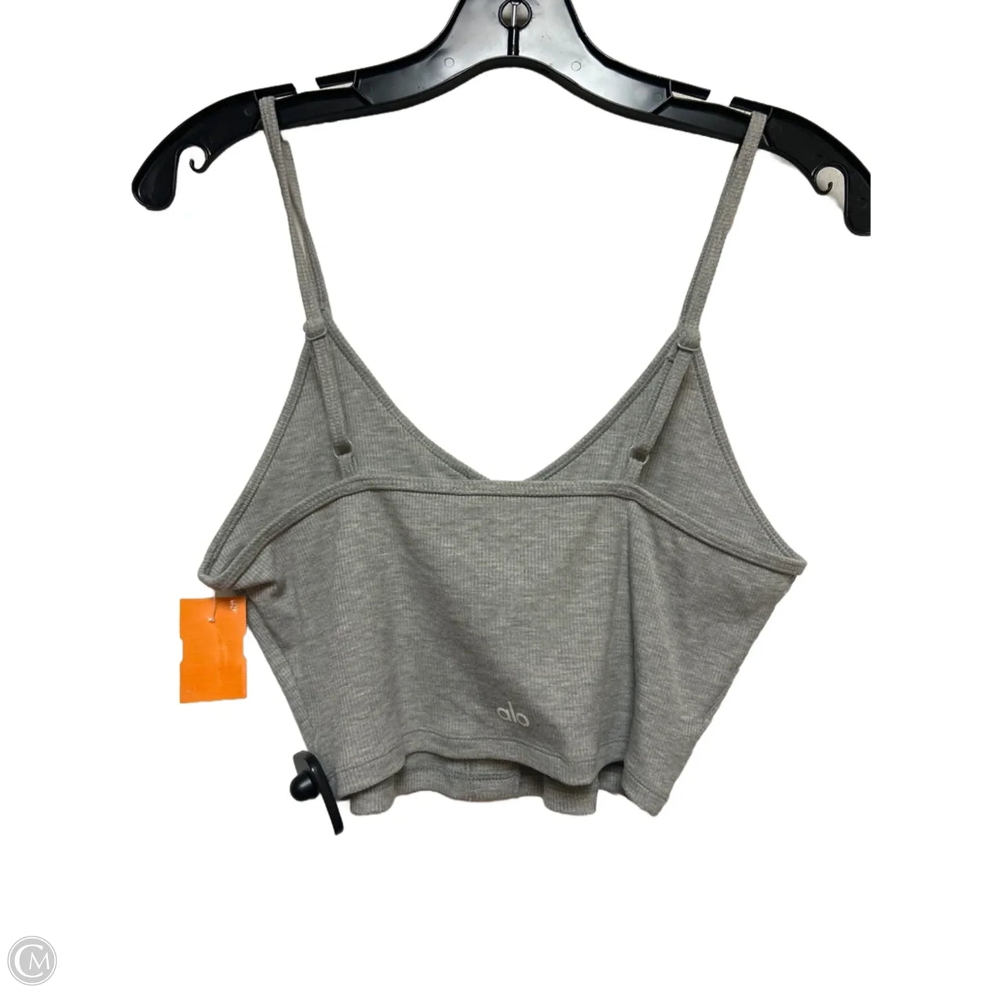 Athletic Tank Top By Alo In Grey, Size: M