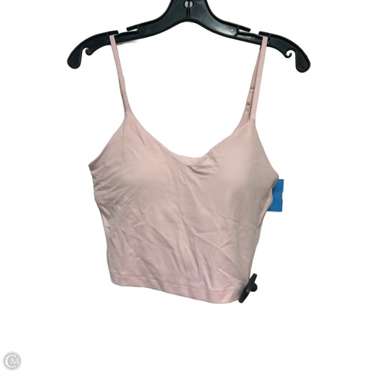 Athletic Bra By Lululemon In Pink, Size: 8