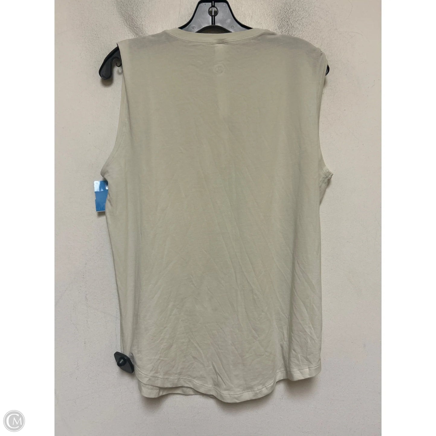 Athletic Tank Top By Lululemon In Beige, Size: 6