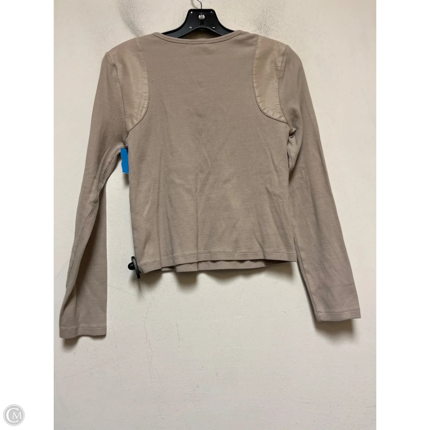 Top Long Sleeve By Maeve In Beige, Size: M