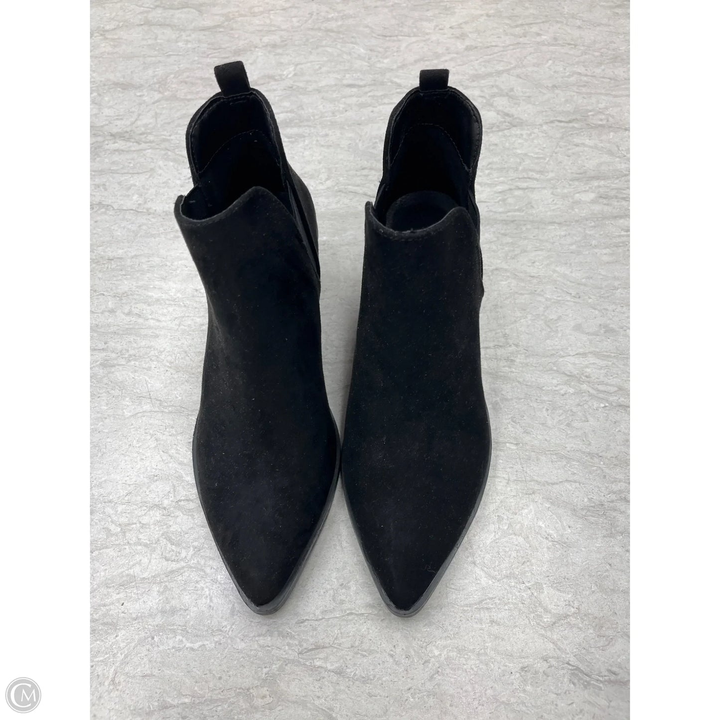 Boots Ankle Heels By Universal Thread In Black, Size: 6.5