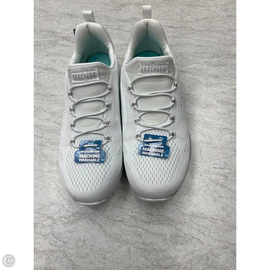 Shoes Athletic By Skechers In White, Size: 6.5