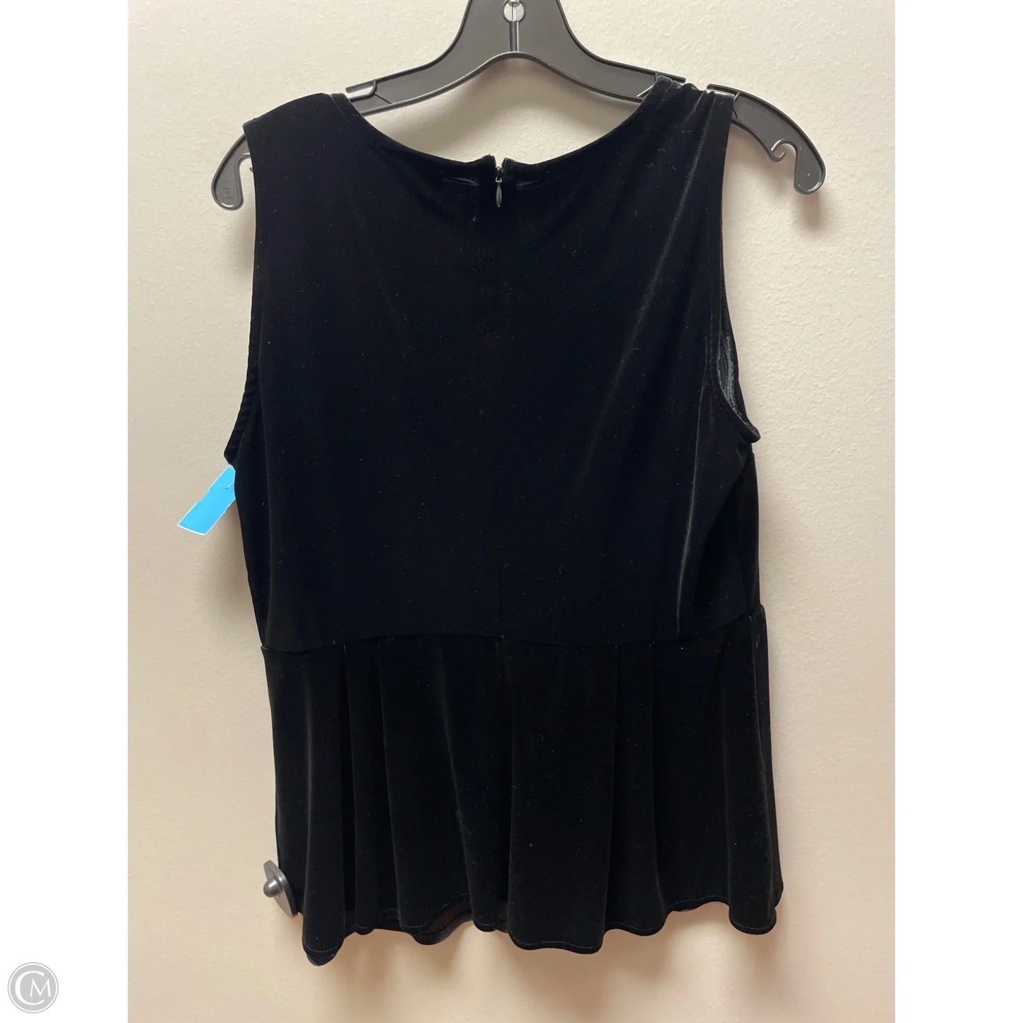 Top Sleeveless By Lane Bryant In Black, Size: Xl