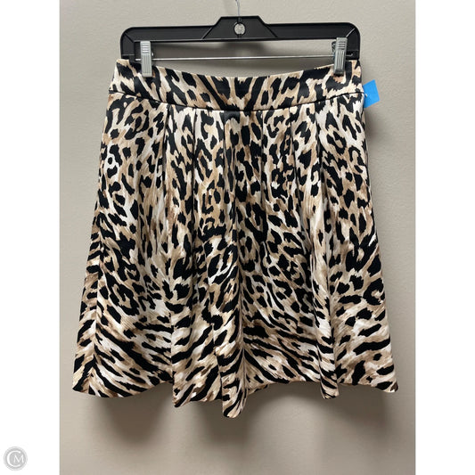 Skirt Mini & Short By White House Black Market In Animal Print, Size: 6