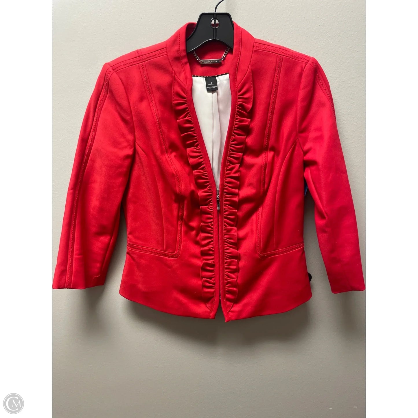 Jacket Other By White House Black Market In Red, Size: S