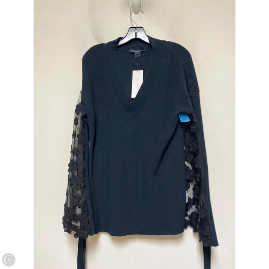 Top Long Sleeve By French Connection In Navy, Size: S