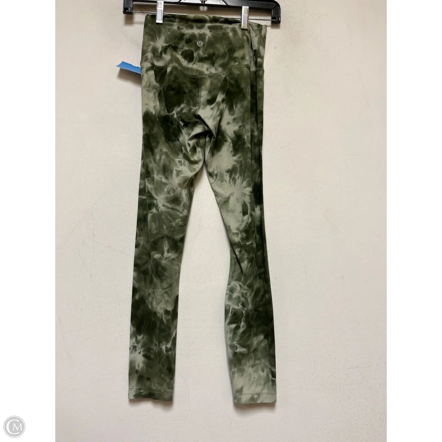 Athletic Leggings By Lululemon In Green, Size: 4