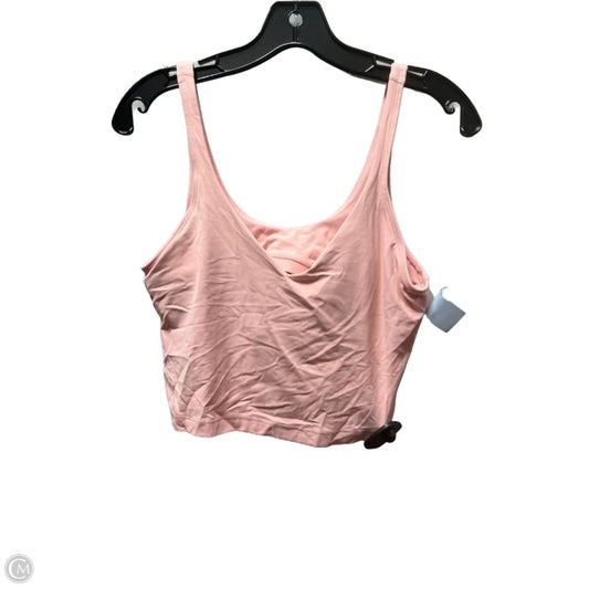Athletic Tank Top By Lululemon In Pink, Size: S