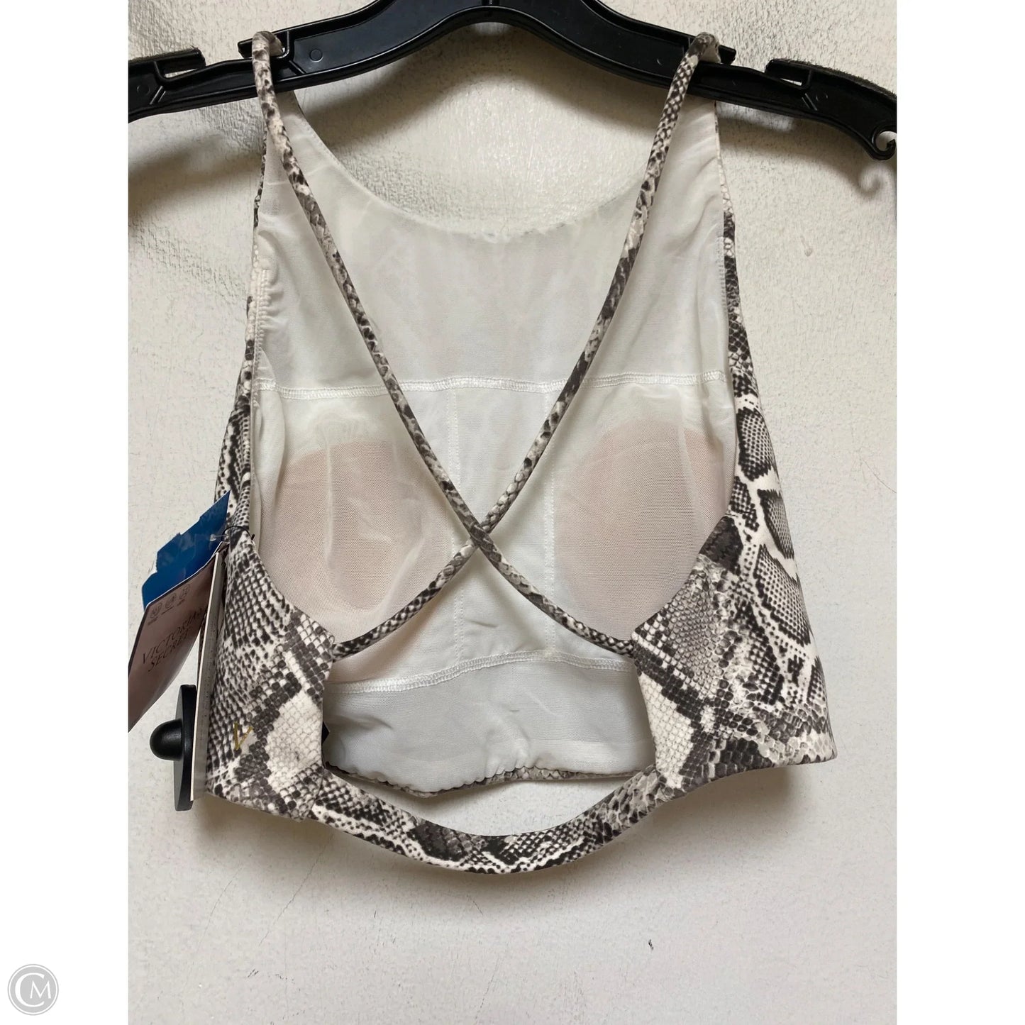 Athletic Bra By Victorias Secret In Snakeskin Print, Size: S