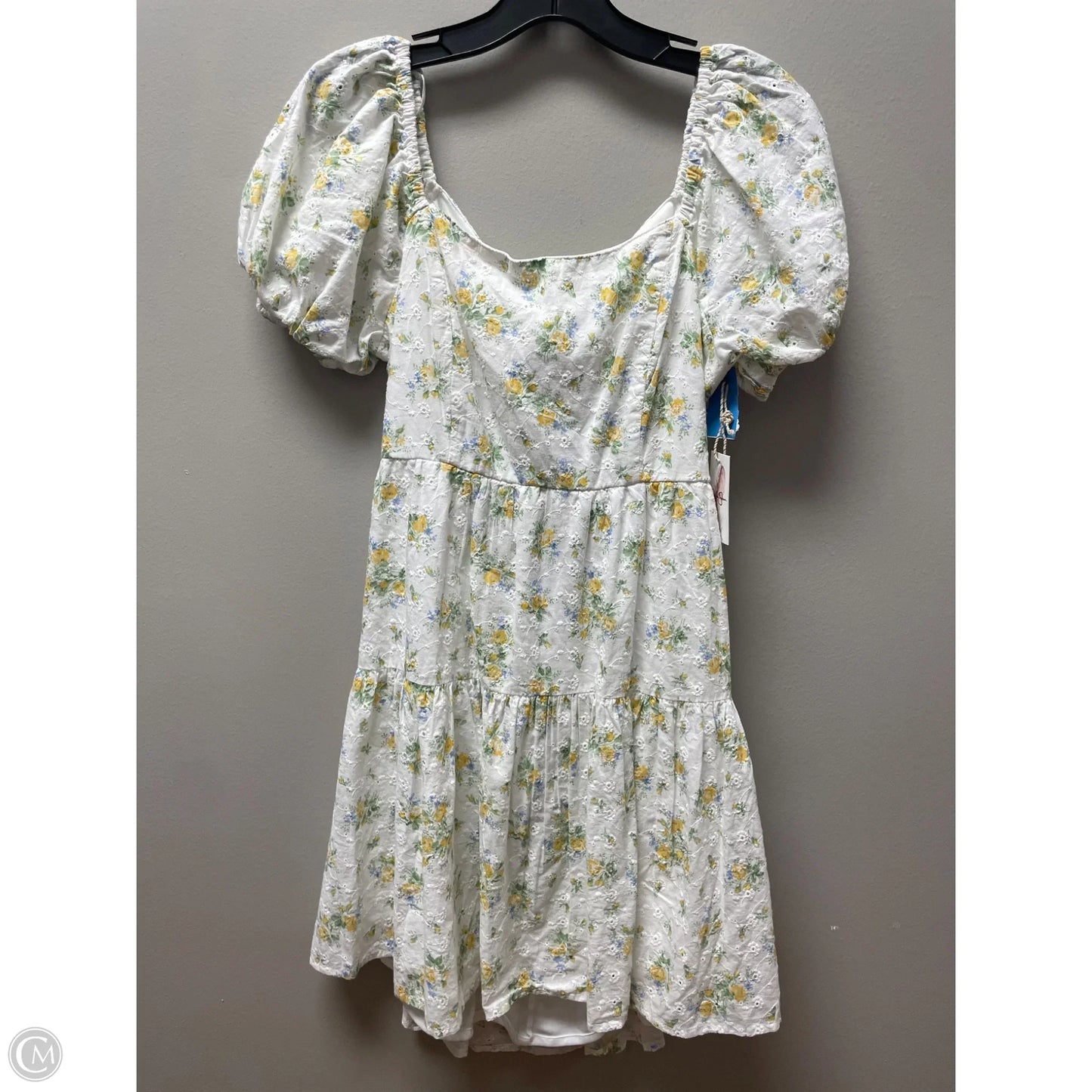 Dress Casual Short By Jessica Simpson In Floral Print, Size: L