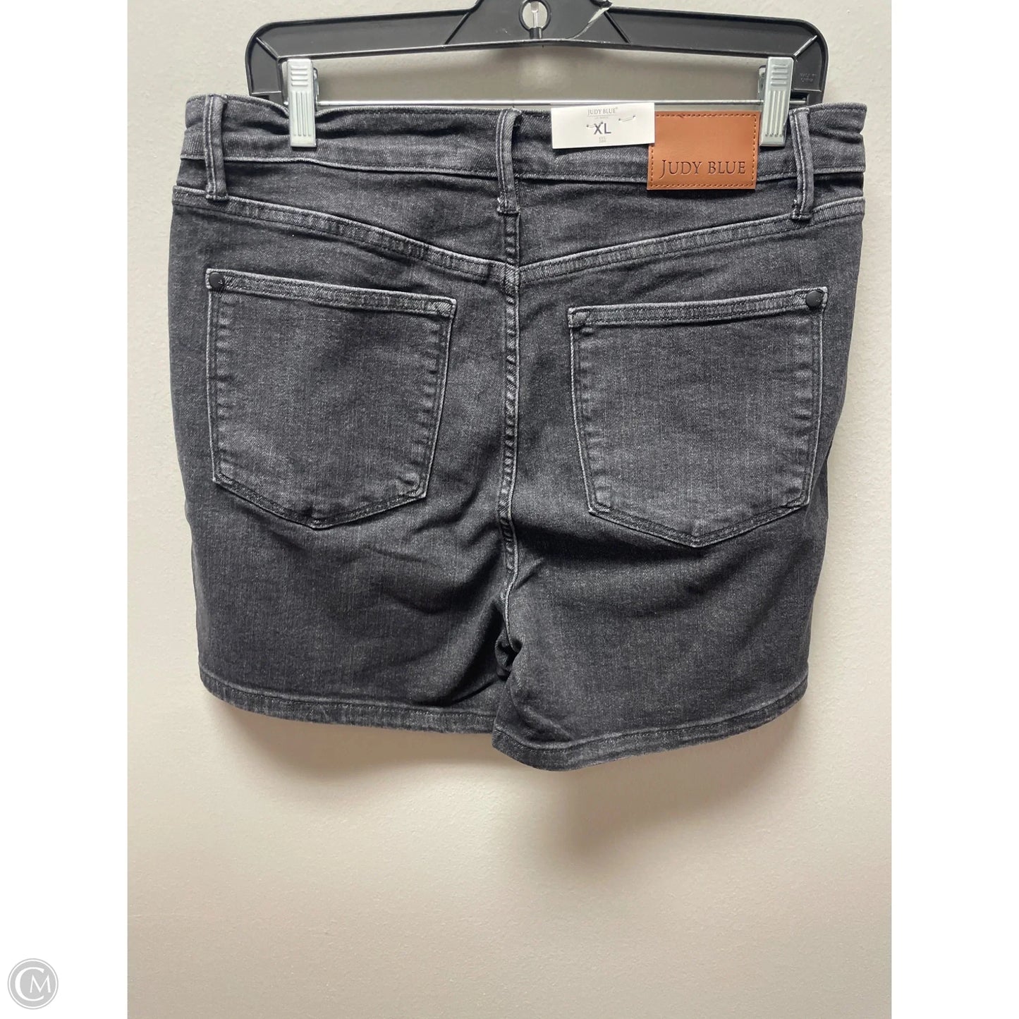 Shorts By Judy Blue In Black Denim, Size: 16