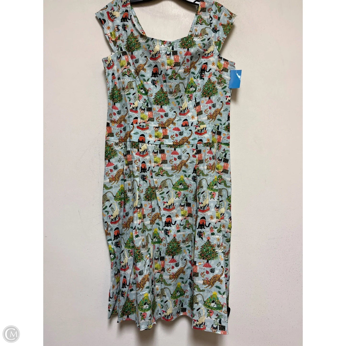 Dress Casual Short By Clothes Mentor In Animal Print, Size: Xl