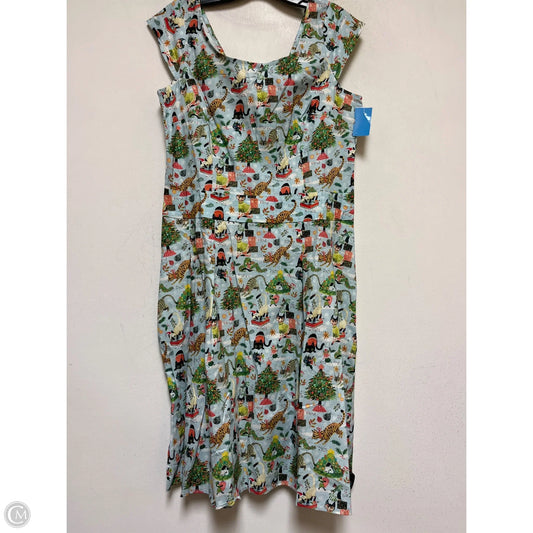 Dress Casual Short By Clothes Mentor In Animal Print, Size: Xl