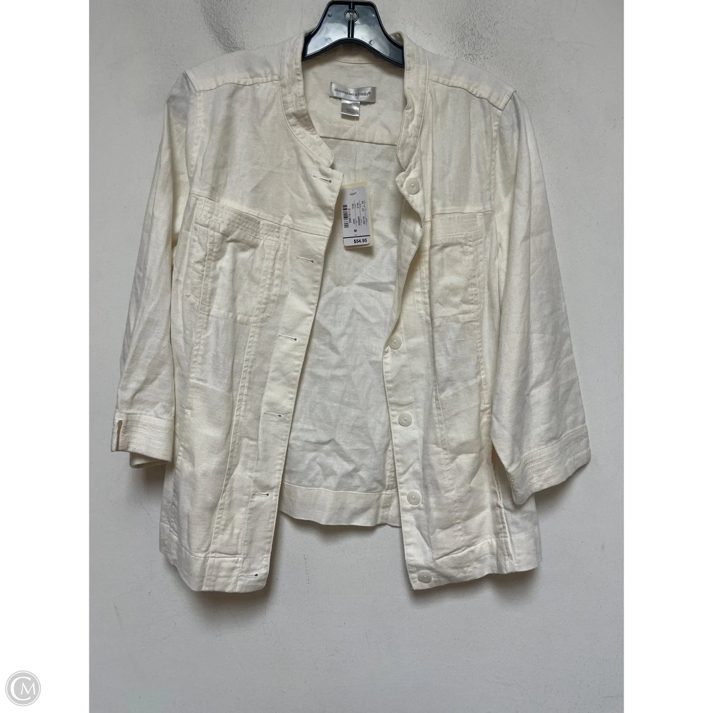 Jacket Other By Christopher And Banks In Cream, Size: M