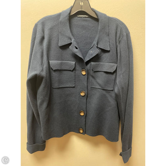 Sweater By T Tahari In Blue, Size: M